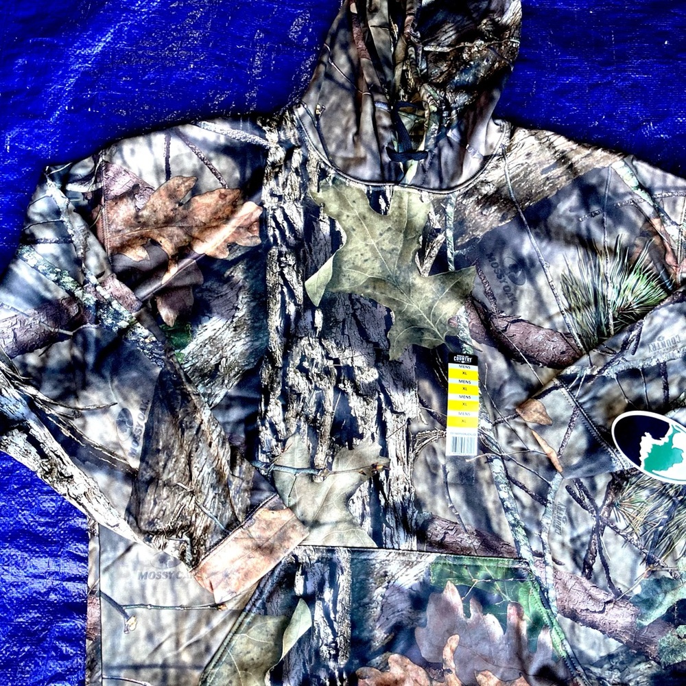 Mossy Oak Men Camo Hoodie